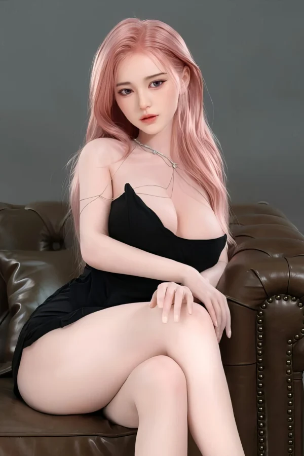 Ruby - Pink Hair Chain Harness TPE Realistic Sex Doll