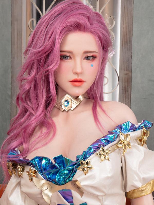Seraphine - Luxurious Pink Hair Cosplay TPE Realistic Sex Doll