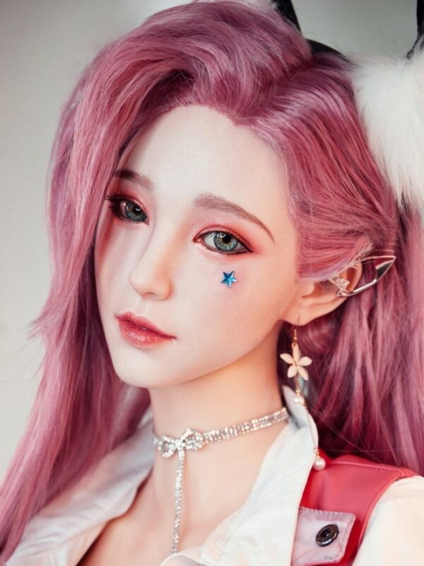 Seraphine - Luxurious Pink Hair Cosplay TPE Realistic Sex Doll