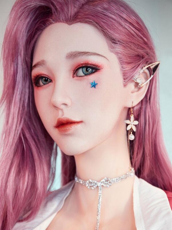 Seraphine - Luxurious Pink Hair Cosplay TPE Realistic Sex Doll