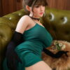 Jasmine - Seductive Green Dress Beauty TPE Realistic Sex Doll
