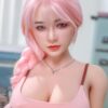 Bubblegum Babe - Cute Pink Crop Top Casual TPE Realistic Sex Doll