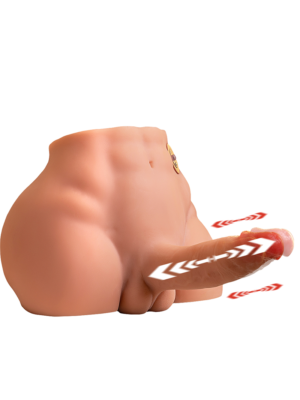 Realistic Butt Masturbator | Vibrating & Thrusting for Shared Spaces
