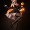 Freya - Halloween Devil Maid Blonde TPE Realistic Sex Doll