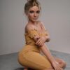 Maya - Mustard Off-Shoulder Dress Blonde TPE Realistic Sex Doll