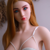 Sara - White Lace Corset Ginger TPE Realistic Sex Doll