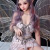 Fairy Enchantress - Purple Hair Elf Fairy Wings TPE Realistic Sex Dol